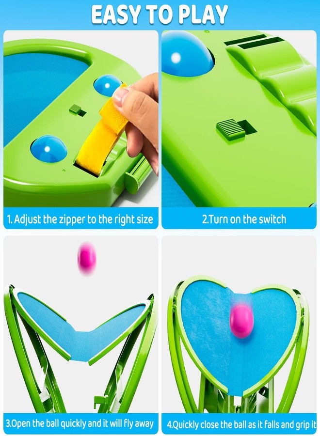 WATUDOU Toss and Catch Ball Game Set, Outdoor Toys for 3 4 5 6 7 8 9 Year Old Kids Family, Pop Pass Catch Balls Backyard Game for Beach Park Camping Pool, Catch Ball Toys Game Birthday Gifts for Boys Girls - Image 4