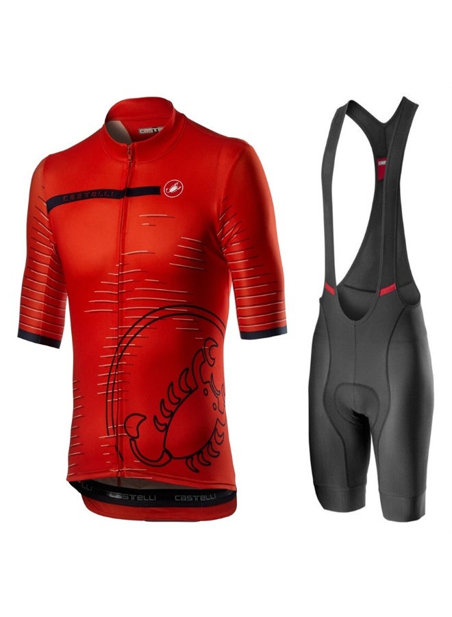KUYING GR New Summer Outdoor Sunscreen Moisture Absorption Quick Drying Bicycle Women's Cycling Clothing Set  - Image 1