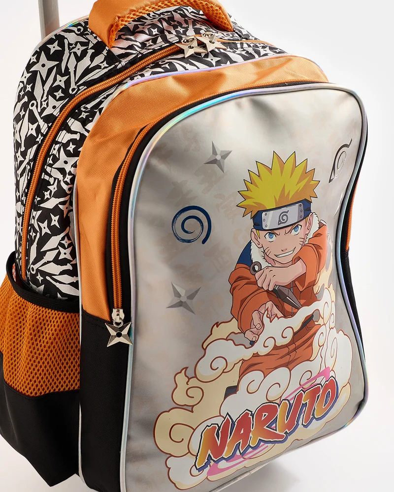 Redtag Naruto 16-Inch School Trolley Backpack