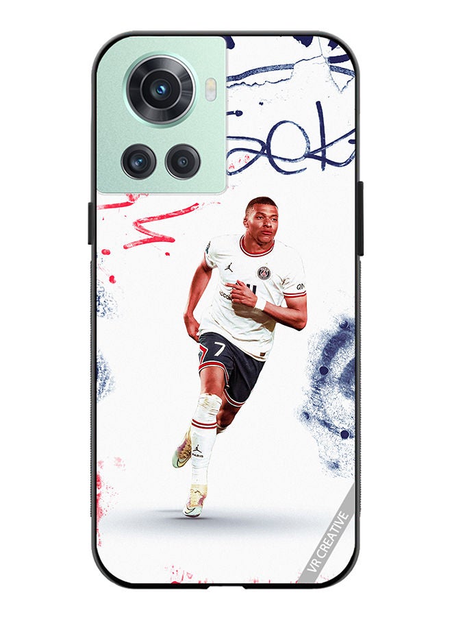 VR CREATIVE Protective Case Cover For OnePlus 10R Mbappe Design Multicolour - Image 1