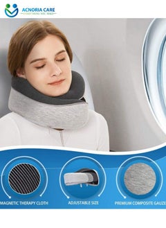 ACNORIA CARE Acnoria Care Soft Memory Foam Travel Neck Pillow Adjustable with Eye Mask, Ear Plugs and Portable Storage Bag, Suitable for Plane, Train and Home Use  - by Acnorea Care  - Image 3