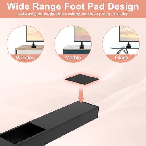 Varghesyla (Upgraded Version) Metal TV Stand Base Legs for Sony TV for XBR-55X900E XBR-65X900E TV Model, Only Fit for TV Hole Distance of 50 mm/1.97 inch Center-to-Center, Please Measure The Hole Spacing, Black - Image 5