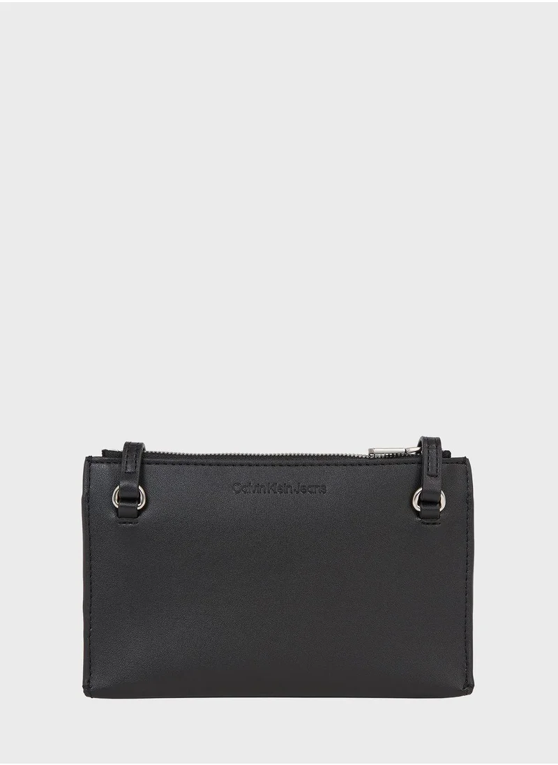 CALVIN KLEIN Monogram Detailed Crossbody