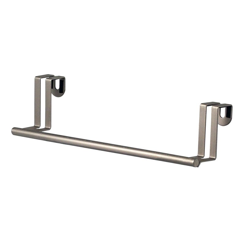Spectrum Diversified 76471 Over-The-Door Towel Holder, Brushed Nickel - Image 2