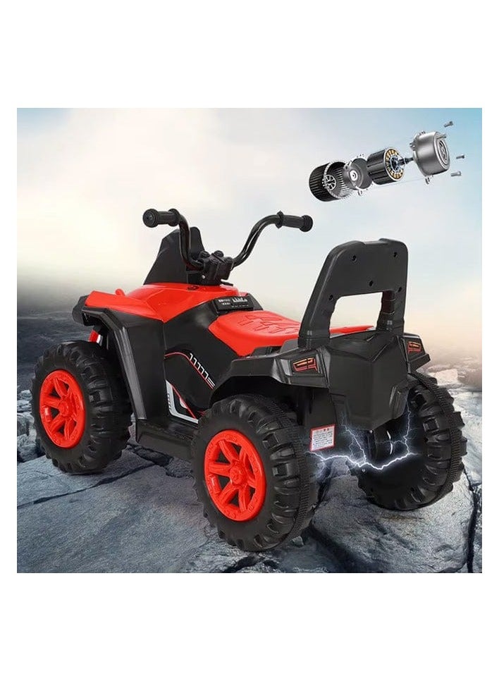 CAR41 Kids Electric Ride-On Car | 4-Wheel Off-Road Rechargeable Vehicle with Realistic Lights, Music & Seat | Electric Toy Car for Boys & Girls (Ages 3–8) - Image 2