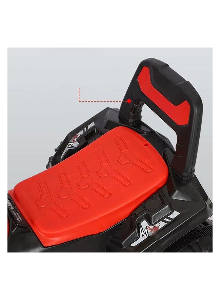 CAR41 Kids Electric Ride-On Car | 4-Wheel Off-Road Rechargeable Vehicle with Realistic Lights, Music & Seat | Electric Toy Car for Boys & Girls (Ages 3–8) - Image 3