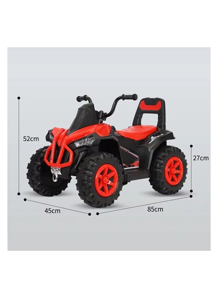 CAR41 Kids Electric Ride-On Car | 4-Wheel Off-Road Rechargeable Vehicle with Realistic Lights, Music & Seat | Electric Toy Car for Boys & Girls (Ages 3–8) - Image 5