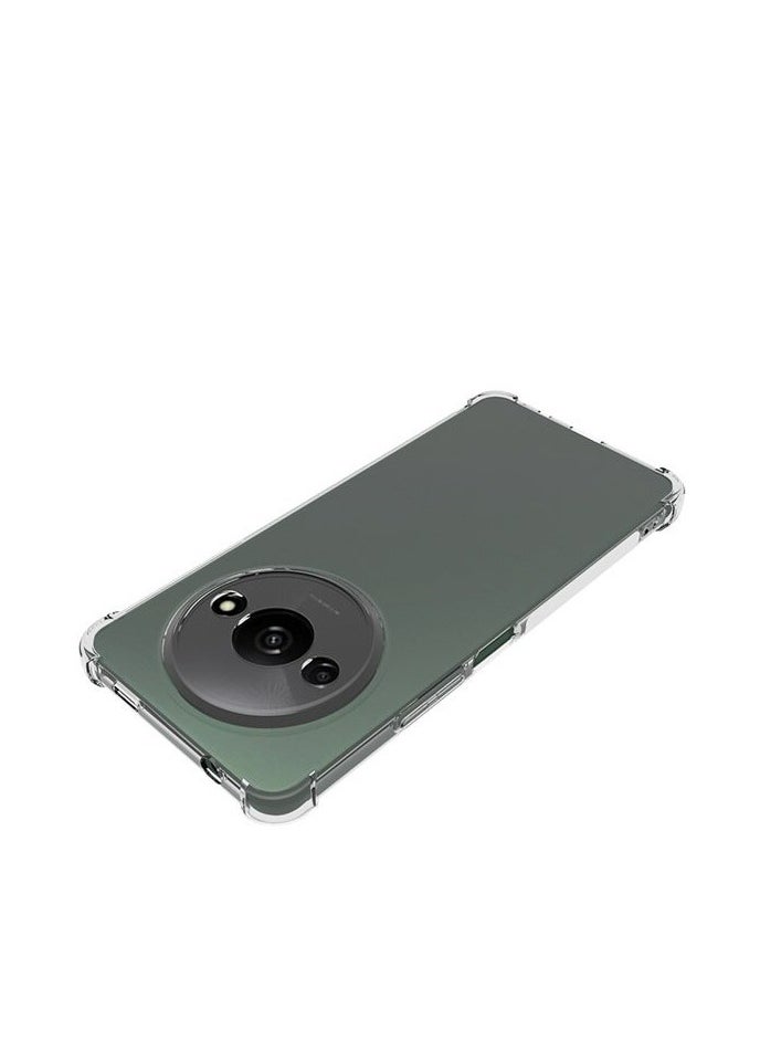 Fankalo حافظة هاتف لهاتف Xiaomi Redmi A3، غطاء خلفي شفاف للغاية ومضاد للخدش ومقاوم للصدمات من مادة TPU  - Image 4