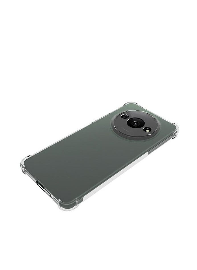 Fankalo حافظة هاتف لهاتف Xiaomi Redmi A3، غطاء خلفي شفاف للغاية ومضاد للخدش ومقاوم للصدمات من مادة TPU  - Image 5
