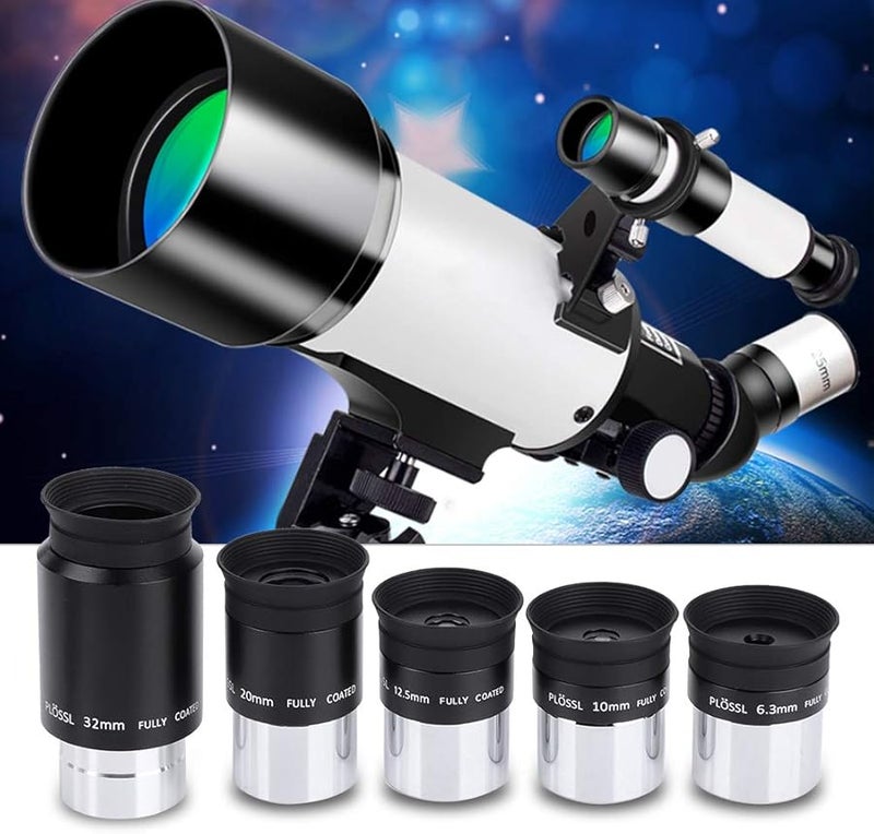 Plossl Eyepiece Set 1 25 Inch Interface With 2X Barlow Lens 6 3mm 10mm 12 5mm 20mm - Image 3