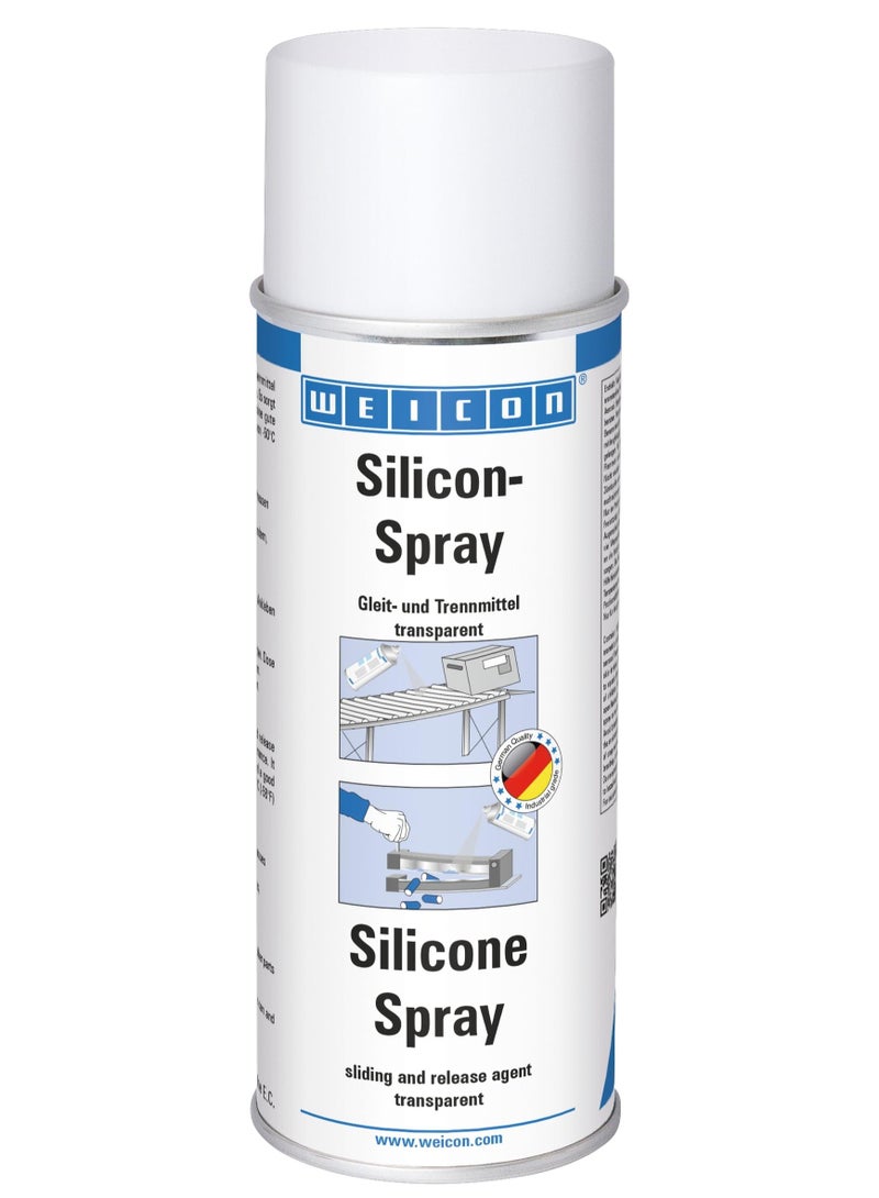 Weicon Silicone-Spray Lubricant, separating, protective and care product 400 ml - Image 1
