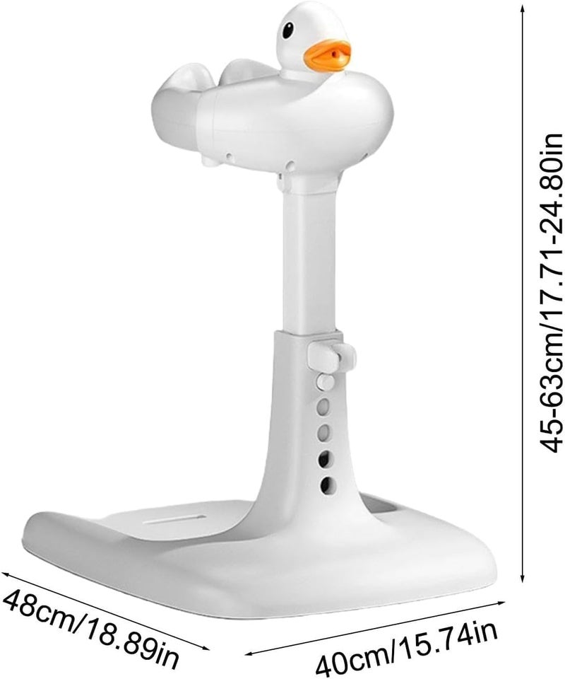 SAMUSAGYAAdjustable Baby Bath Stand with Safety Handle – Foldable Baby Shower Stand with Height Adjustment, Free-Standing Compact Bathtub for Infants & Toddlers - Image 2