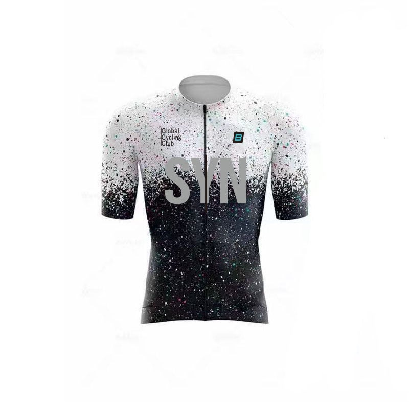 SYN Men's Road Cycling Jersey & Padded Shorts Set, Quick-Dry Breathable - Image 4