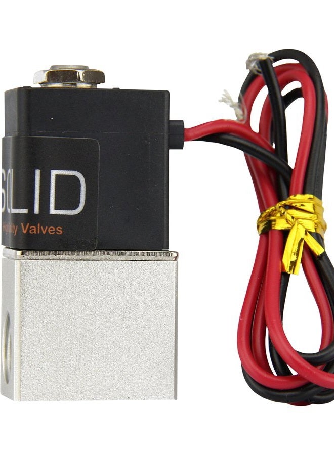 U.S. Solid 1/8" NPT Electric Solenoid Valve 12 V DC 2 way Normally Closed Air Valve - Image 2