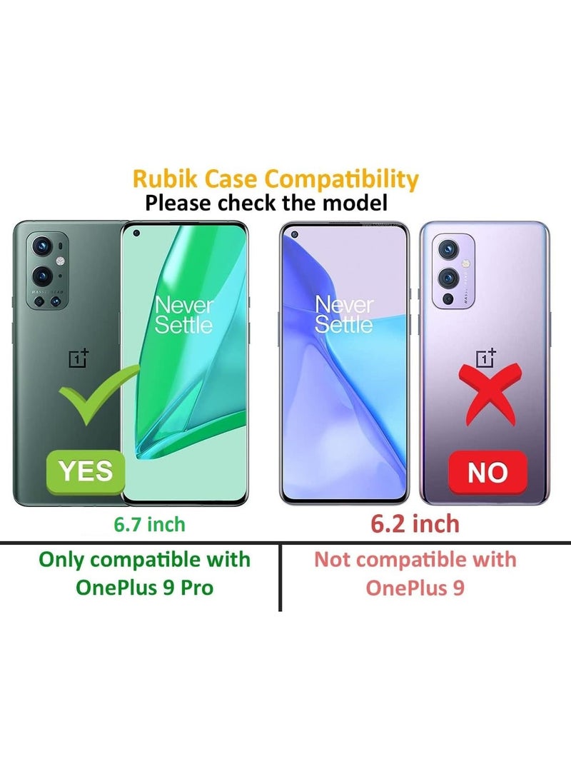 VITION Case Cover for OnePlus 9 Pro (2021) 6.7 inch Crystal Clear Anti-Scratch Shockproof TPU Bumper Back Cover with Reinforced Corners (OnePlus 9 Pro) - Image 2
