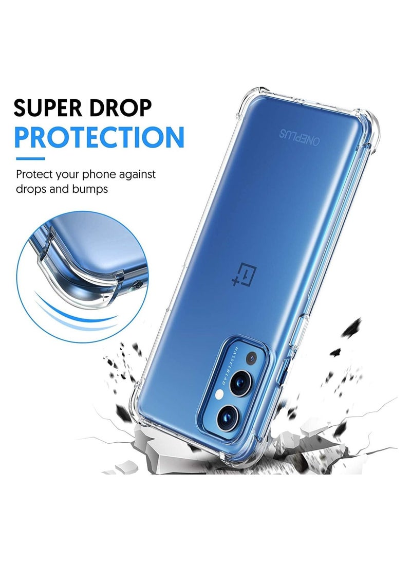 VITION Case Cover for OnePlus 9 Pro (2021) 6.7 inch Crystal Clear Anti-Scratch Shockproof TPU Bumper Back Cover with Reinforced Corners (OnePlus 9 Pro) - Image 5
