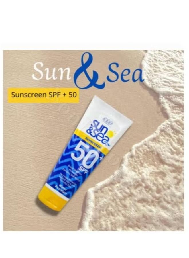 إيفا كريم واقٍ من الشمس صن آند سي بعامل وقاية من الشمس 50+ 200مل - Image 3