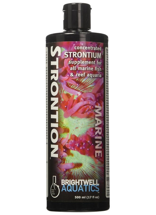 Brightwell Aquatics - Brightwell Aquatics Strontion Concentrated Strontium Supplement for All Marine Aquariums, 500-ML (STR500) - Image 1