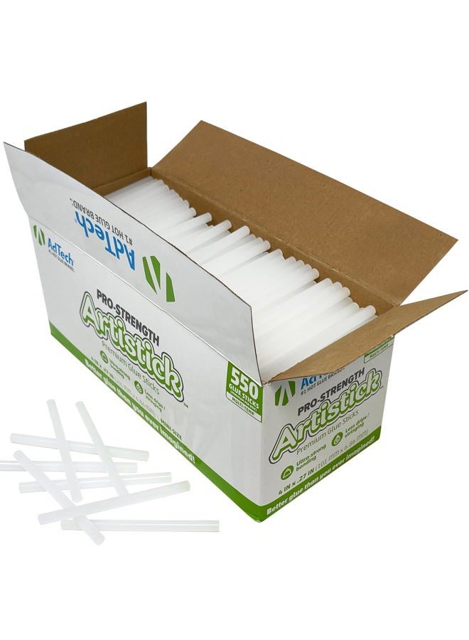 AdTech Premiere 4" Mini Size Hot Glue Sticks - 5# Box - Image 1