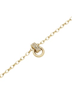 RoseField Rosefield Bow Link Studs Necklace Gold - JNBSG-J898  - Image 2