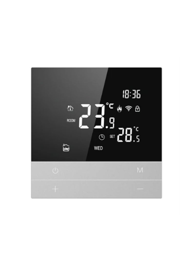 SYOSI Smart Thermostat Electric HeatingTemperature Controller WiFi, supporting different temperature settings, brightness adjustable, Saving Thermostat for Home Alexa Easy Install Heating & Hot Water(A)  - Image 1