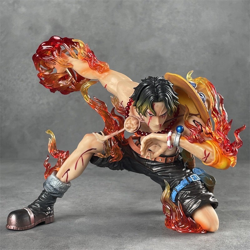 One Piece Ace Battle Damage Action Figure - Image 1