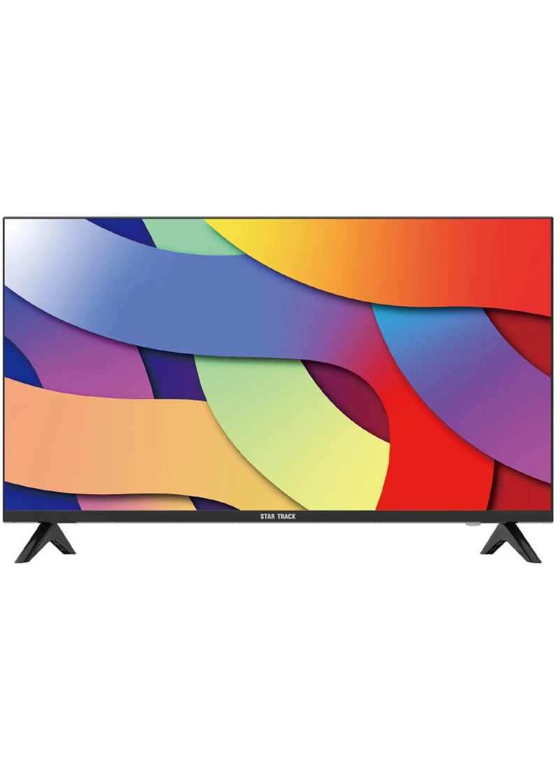 STAR TRACK 40" Full HD LED TV | 1080p, Bezel less, Satellite Receiver, HDMI x3, USB x2, Surround Sound  - Image 1