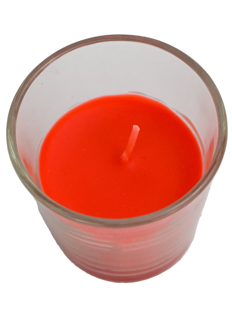 Generic - Hand Poured Filled Glass Votive Candles With Plant Base Premium Wax Ideal Gifts For Aromatherapy Spa Weddings Birthdays Holidays Party For Home Décor, Table Top And A Scented Candles For Living Room W - Image 1
