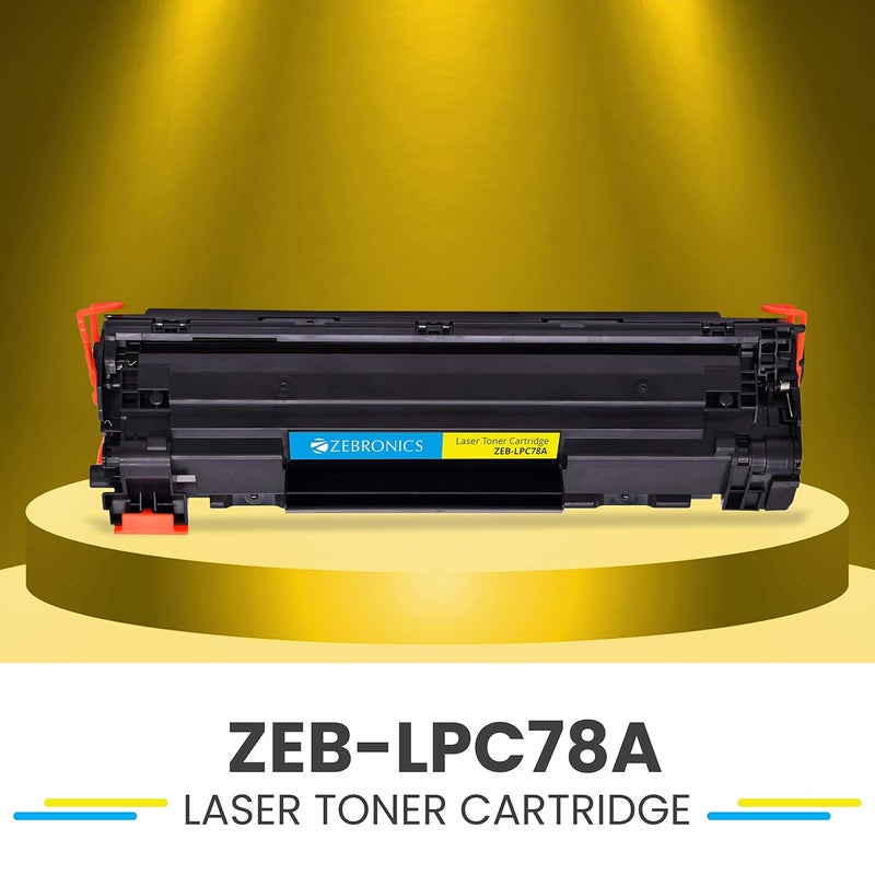 ZEBRONICS خرطوشة طابعة ZEB-LPC78A لطابعات HP LP P1560/P1566/P1600/P1606dn M1536dnf، C iS MF4410/4412/4420/4430/4450/4450d/4550d/4570d/4580dn 4730/4750/4870DN/D520، LS LBP6200، FL150/170، IC D530/D550 - Image 2