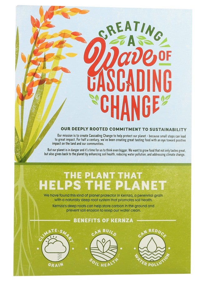 كاسكيديان فارم كاسكاديان فارم، حبوب كيرنزا جي آر إن إس العضوية الذكية للمناخ، 13.3 أونصة - Image 2