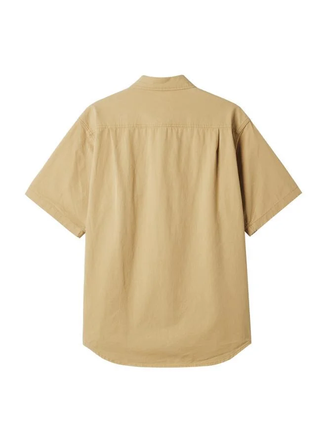 Fingercroxx  Men Worker Short Sleeve Shirt for Men | Best Price UAE