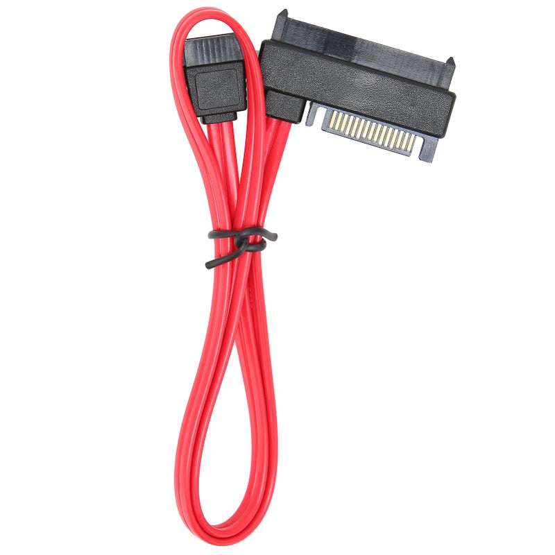 كابل محول من SAS 29 دبوس إلى SATA 7 دبوس بطول 0.5 متر/1.6 قدم مع منفذ طاقة SATA 15 دبوس - Image 1