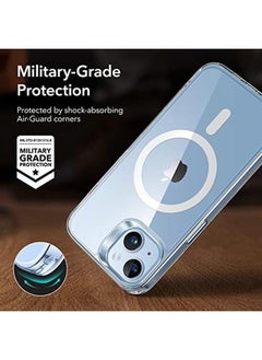 ESR For Iphone 14 Plus Case Compatible With Magsafe Shockproof Military Grade Protection Yellowing Resistant Magnetic Phone Case For Iphone 14 Plus Classic Hybrid Case Halolock Clear  - Image 5