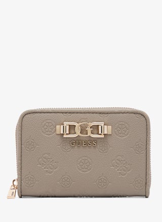 محفظة ثنائية الطي بسحاب متوسط ​​من اليانسون