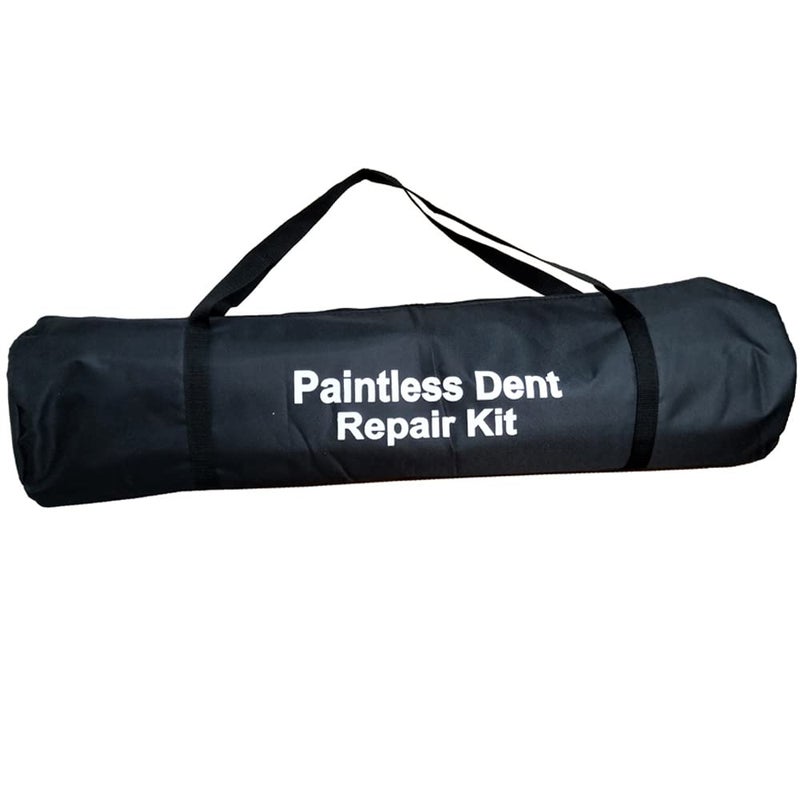 SOTRLO Paintless Dent Repair Tools Bag for Dent Removal Rods With Awl head Dent Hail Repair Tools Paintless Dent Removal Kit Car Auto Body Dent Removal of Hail Dents and Door Ding Package4