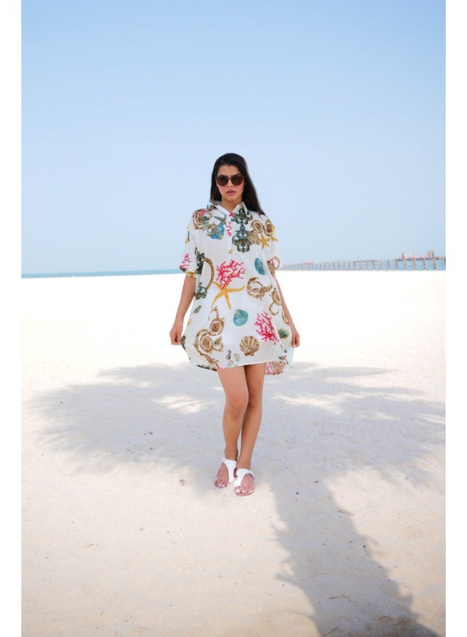 SJON Sea Side Siren Dress - Image 3