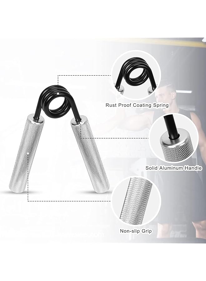X spring Grip Strength Trainer 150 LBS Heavy Duty Hand Exerciser No Slip Design for Muscle Building Rehabilitation - Image 2