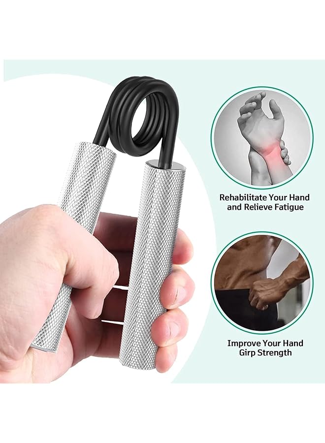 X spring Grip Strength Trainer 150 LBS Heavy Duty Hand Exerciser No Slip Design for Muscle Building Rehabilitation - Image 5