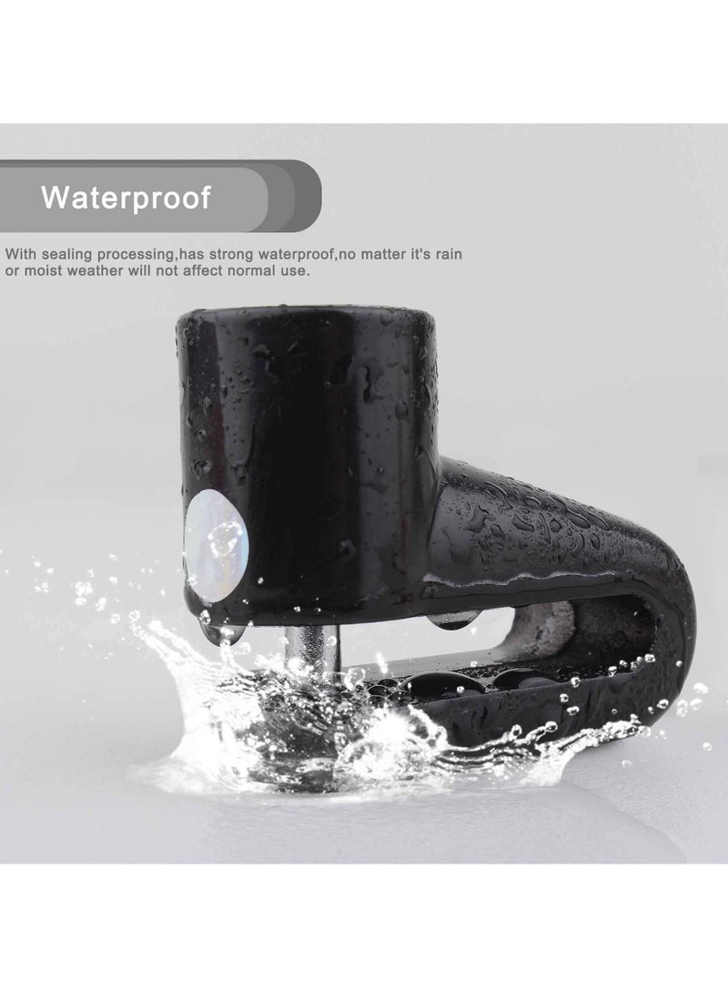 مضاد للسرقة قفل قرص الفرامل مضاد للسرقة قفل أسلاك الفولاذ الدخن بالإضافة إلى m365 سكوتر الكهربائية استبدال الملحقات دراجة نارية قفل عجلة حزام تذكير الحبل - Image 4