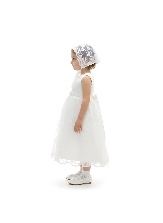 Bambimici Lace Overlay Dress