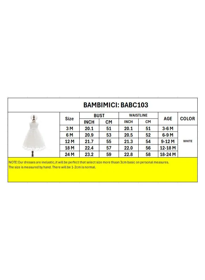 Bambimici Lace Overlay Dress