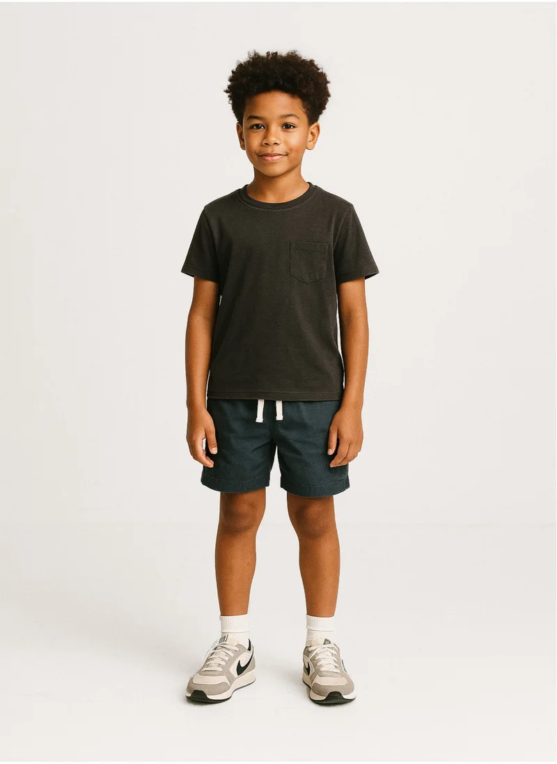 MINOTI Teen Boys Short Sleeve T-Shirt with Pocket