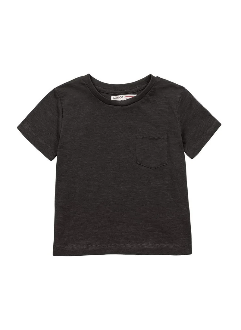 مينوتي Teen Boys  Loose T Shirt With Side Pocket