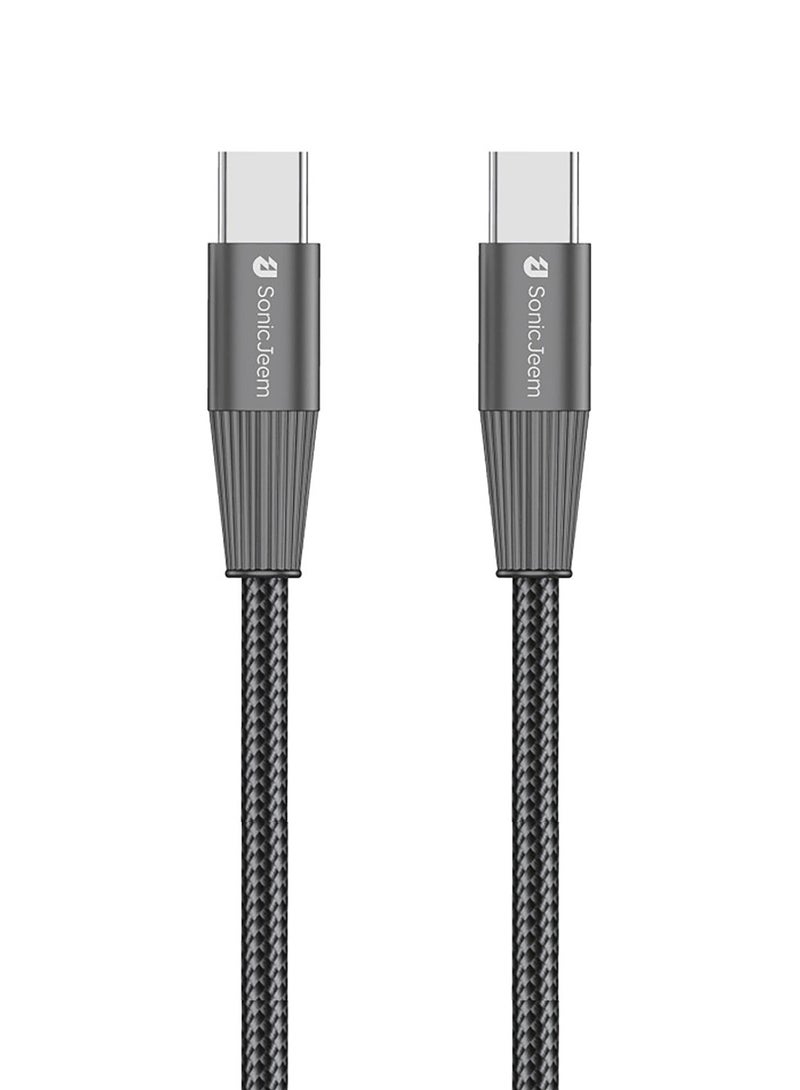 SONIC JEEM Zinc Alloy data cable - C-C - (SJ102A)  - Image 1