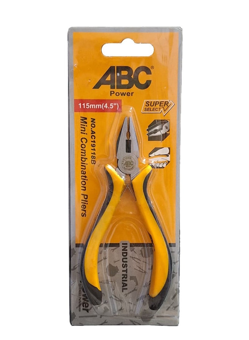 ABC Small Wire Pliers, Length 115mm (4.5") Super Select, Polish and Anti-Rust Oil - Image 2