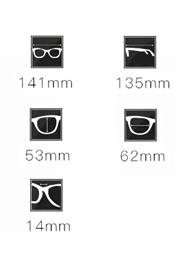 Gasin MIRAJ Series UV Protection Sunglasses, Black Frame with Solid Gray Lenses​ - Image 5