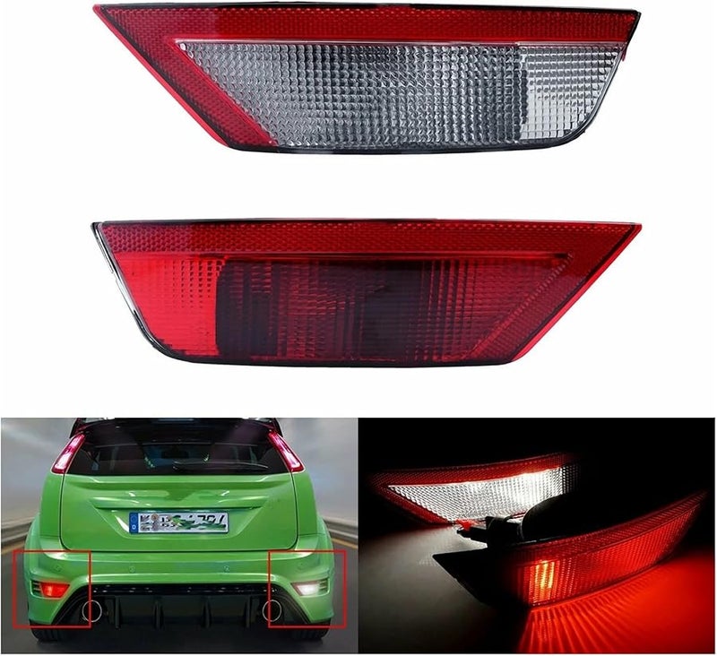 Focus MK2 2008 2010 2011 اليسار اليمين المصد الخلفي ضوء الضباب مصباح زوج 8M5115500AB 8V4115K273AB - Image 3