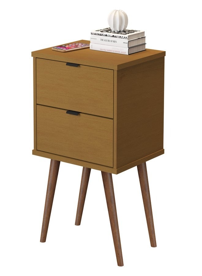 JB  MOVEIS Bed Side Table with drawer Nature color 67x45x36cm  - Image 2