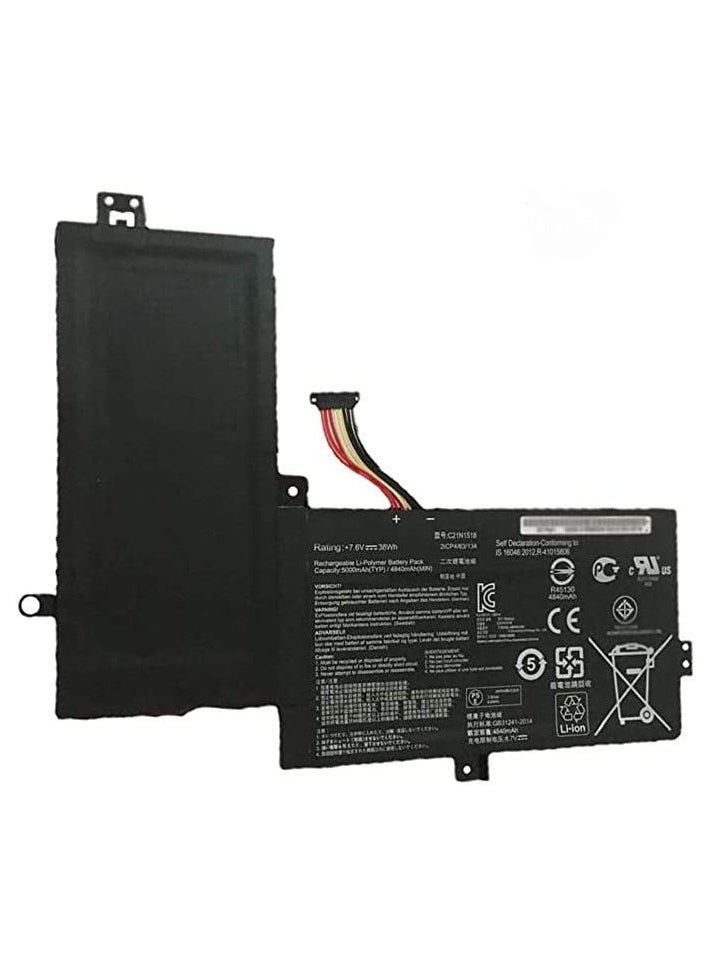 ماركة غير محددة - بطارية C21N1518 C21PQ91 لـ 0B200-01850000M TP501U TP501UA TP501UB TP501UQK VivoBook Flip R518UA - Image 1