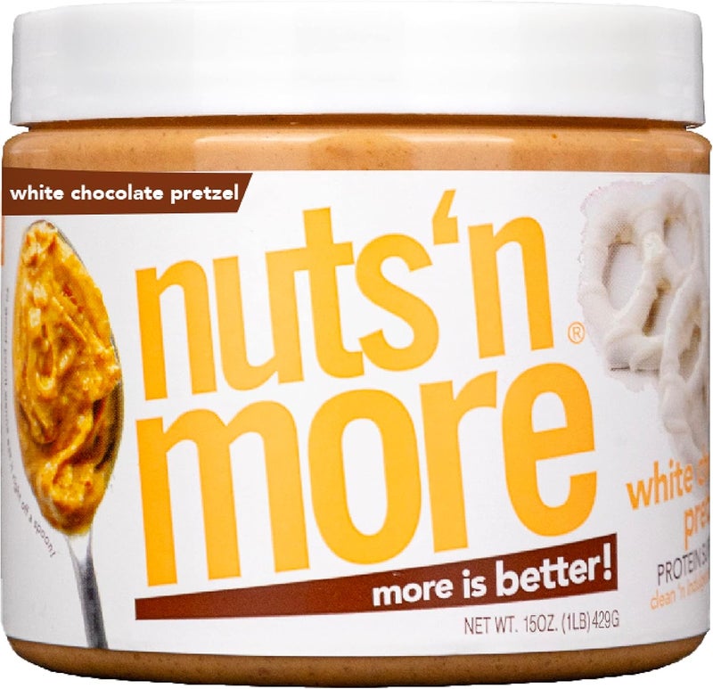 nuts'n more Nuts 'N More White Chocolate Pretzel Peanut Butter Spread - Image 1